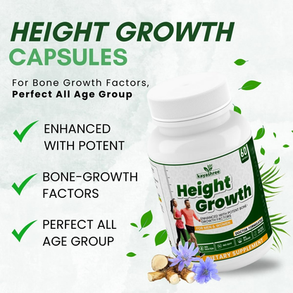 Kayashree Height Growth Capsules Height Increase For Men & Women