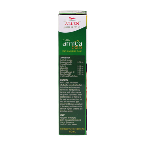 Allen Homeopathy Arnica Gold Anti-Hair Fall Care Hair Oil