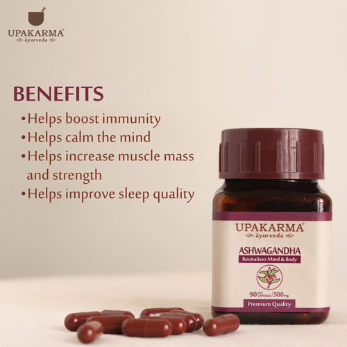 Upakarma Ayurveda Ashwagandha Capsules