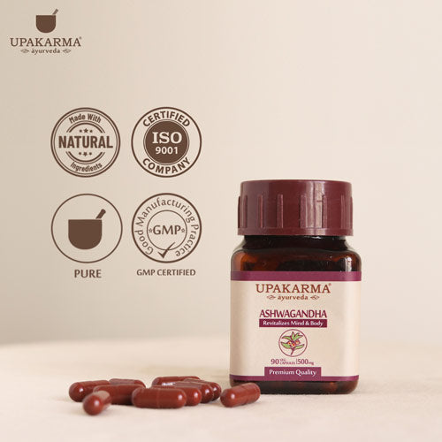 Upakarma Ayurveda Ashwagandha Capsules