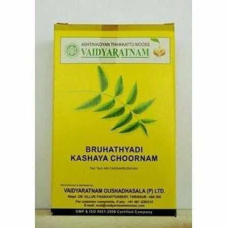 Vaidyaratnam Brihatyadi kashaya Choornam - 100 gms