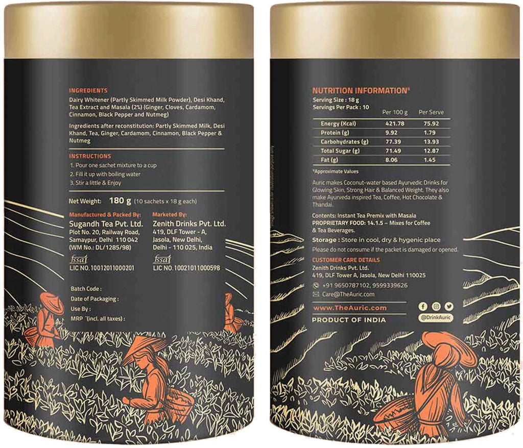 Auric Assorted Premix Tea Combo