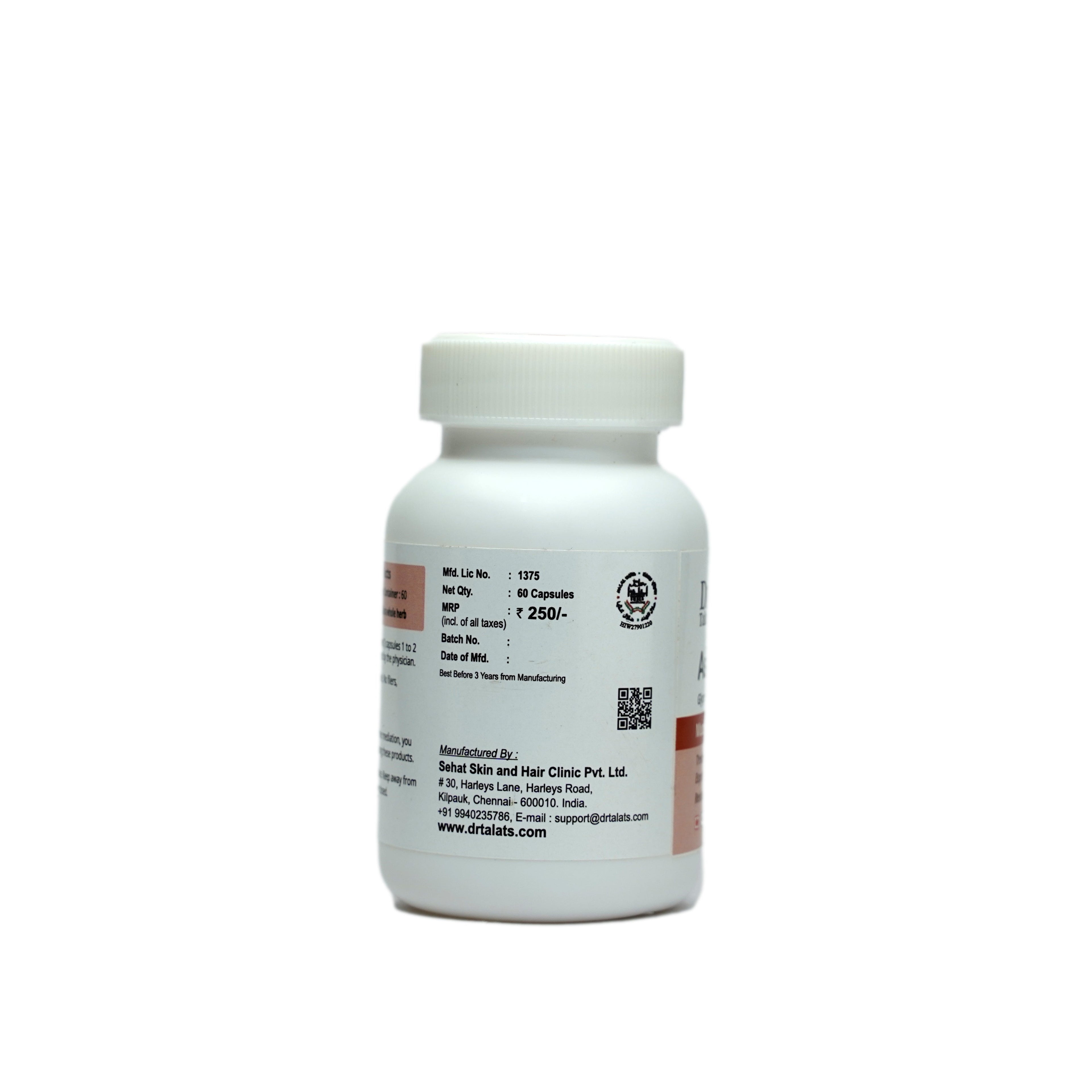 Dr. Talat's Asl-us-soos - 60 Capsules