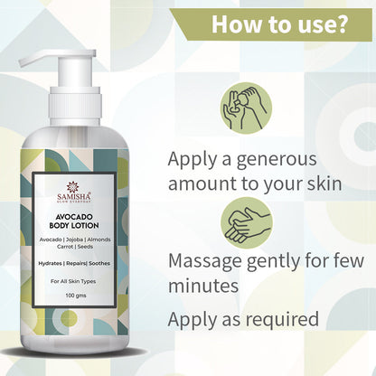 Samisha Avocado Body Lotion