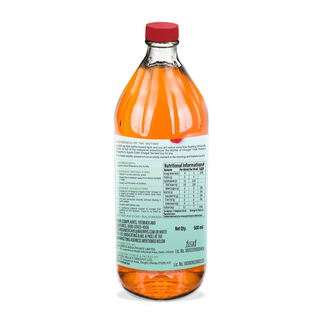 Bagrry's Apple Cider Vinegar - with the 'Mother'