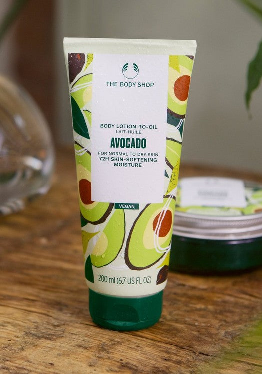 The Body Shop Avocado Lotion-To-Oil - 200 ml