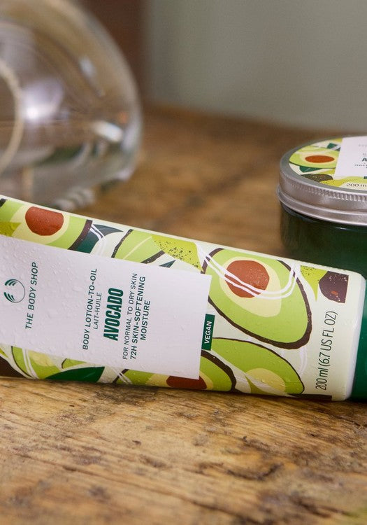 The Body Shop Avocado Lotion-To-Oil - 200 ml
