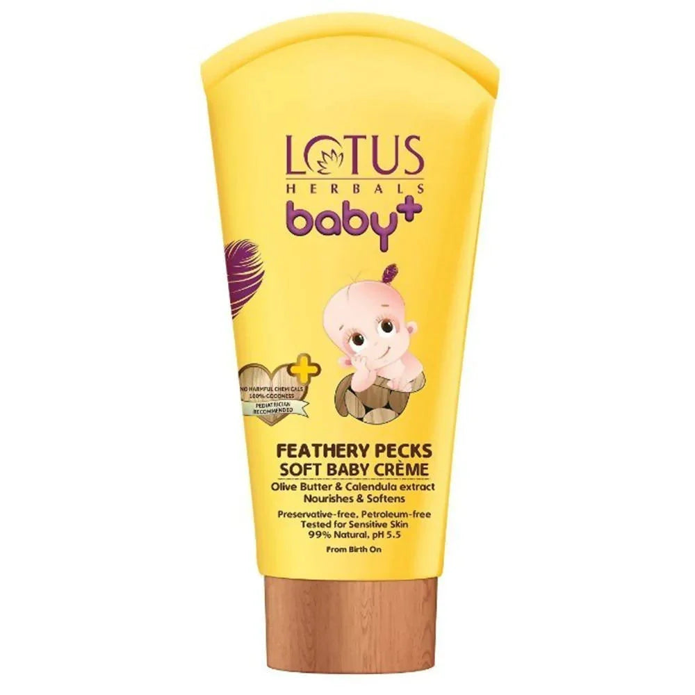 Lotus Herbals Baby+ Feathery Pecks Soft Baby Crème