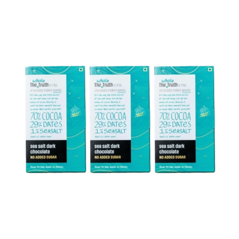 The Whole Truth Dark Chocolate - Sea Salt