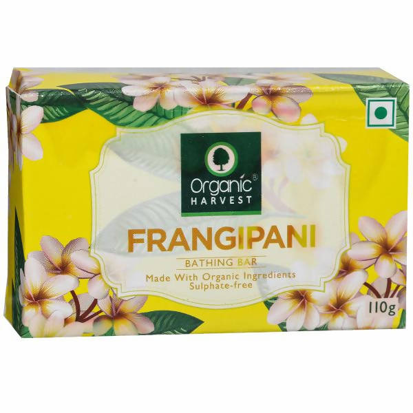 Organic Harvest Frangipani Bathing Bar - 110 gms