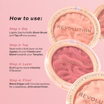 Makeup Revolution Blusher Reloaded - Pink Lady