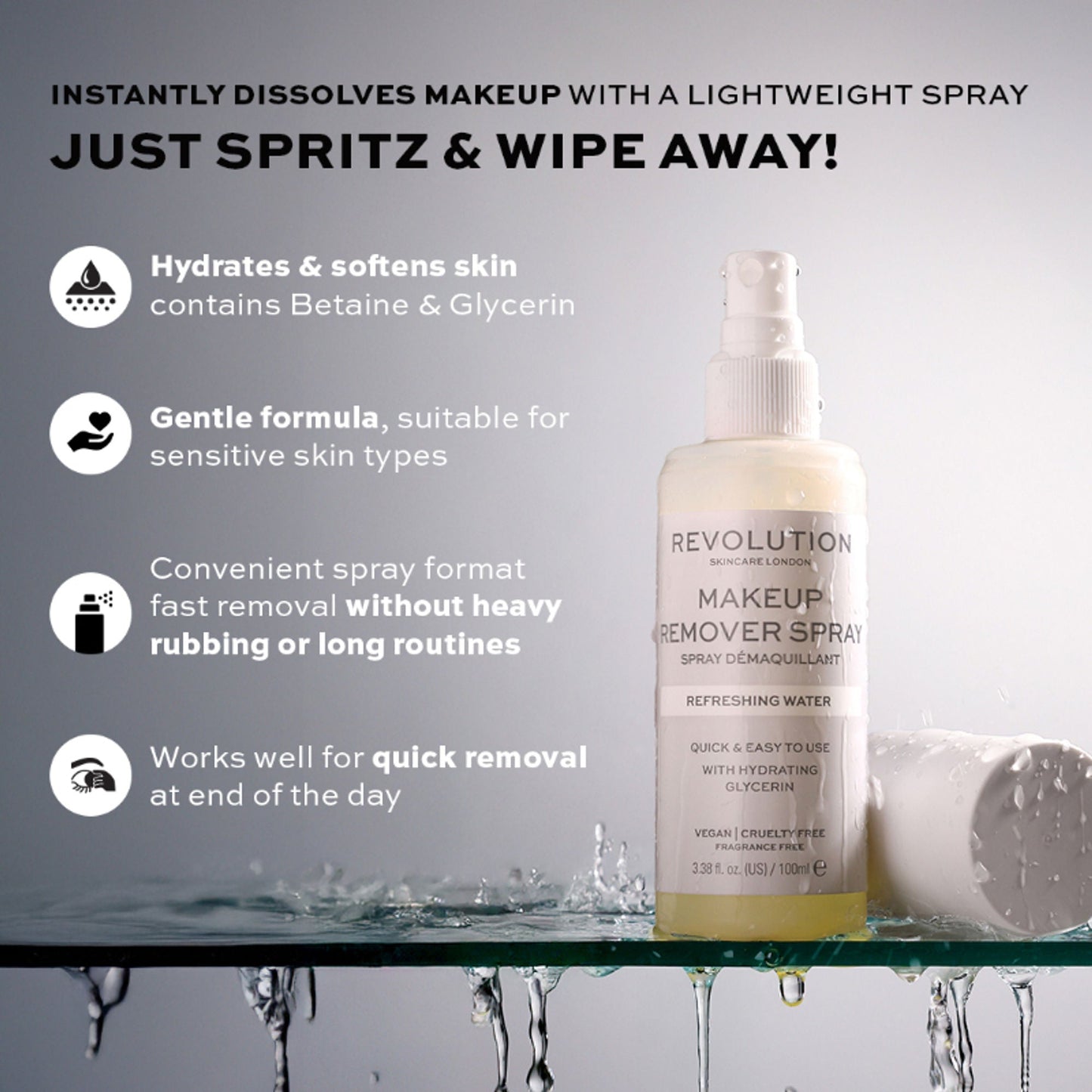 Makeup Revolution Skincare Make Up Removal Spray