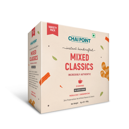Chai Point Mixed Classics No Sugar - Instant Tea Premix