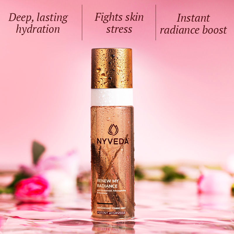 Nyveda Renew my Radiance Antioxidant Toning Mist with Rosewater - 100 ml
