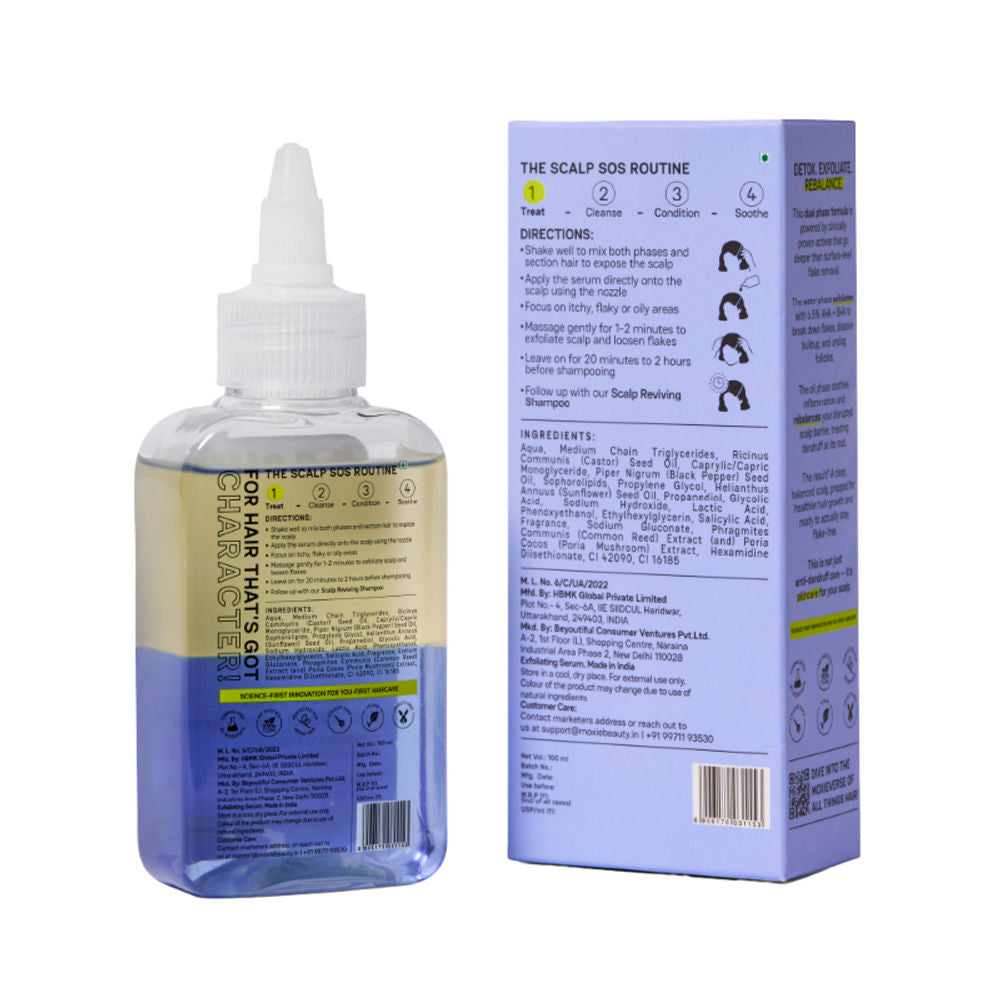 Moxie Beauty Dandruff Detox Pre-Wash Treatment