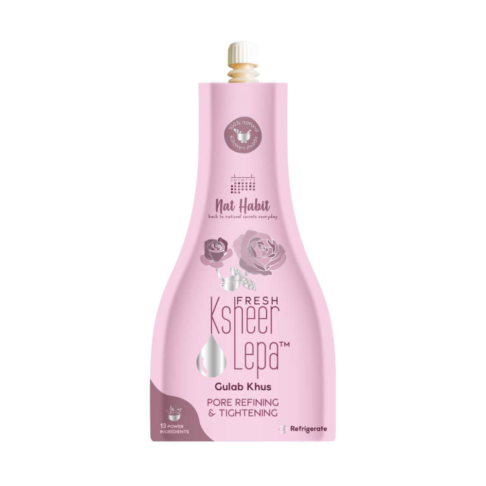 Nat Habit Fresh Gulab Khus Lepa - 40 gms