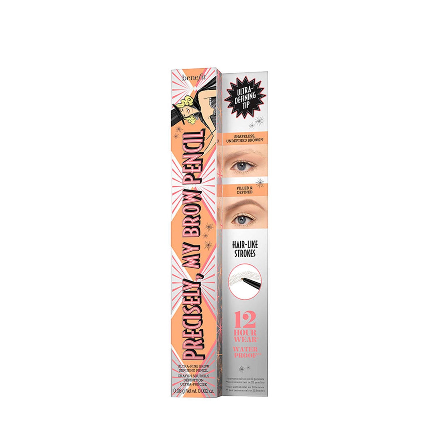 Benefit Cosmetics Precisely, My Brow Pencil - 4.5 Deep Brown