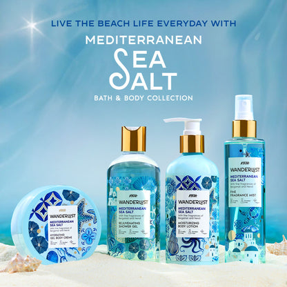 Wanderlust Shower Gels - Mediterranean-Sea-Salt