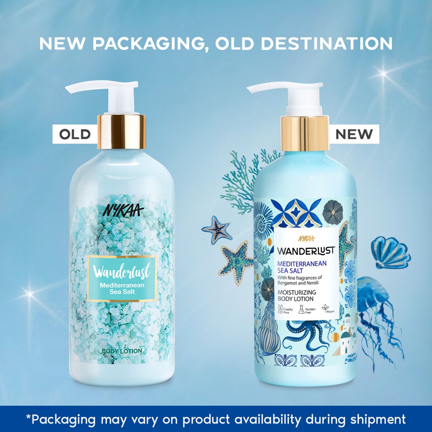 Wanderlust Moisturizing Body Lotion - Mediterranean-Sea-Salt