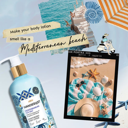 Wanderlust Moisturizing Body Lotion - Mediterranean-Sea-Salt