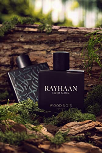 RAYHAAN Wood Noir -Eau de Parfum for Men | Bold & Earthy Essence
