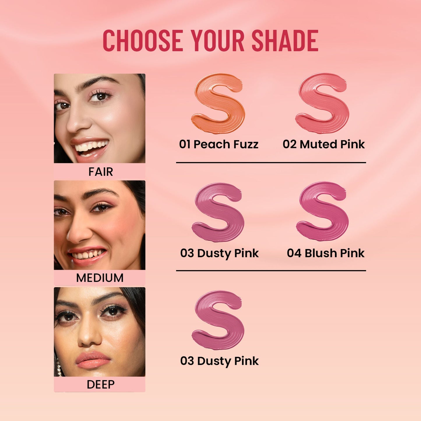 Swiss Beauty Dew It Up Liquid Blush - 1 Peach Fuzz
