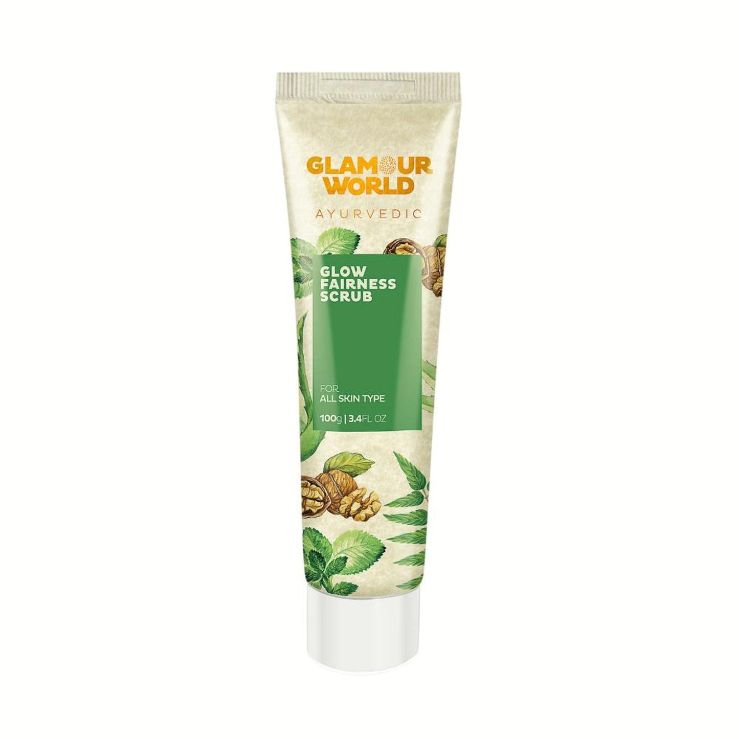 GLAMOUR WORLD AYURVEDIC Glow Fairness Scrub