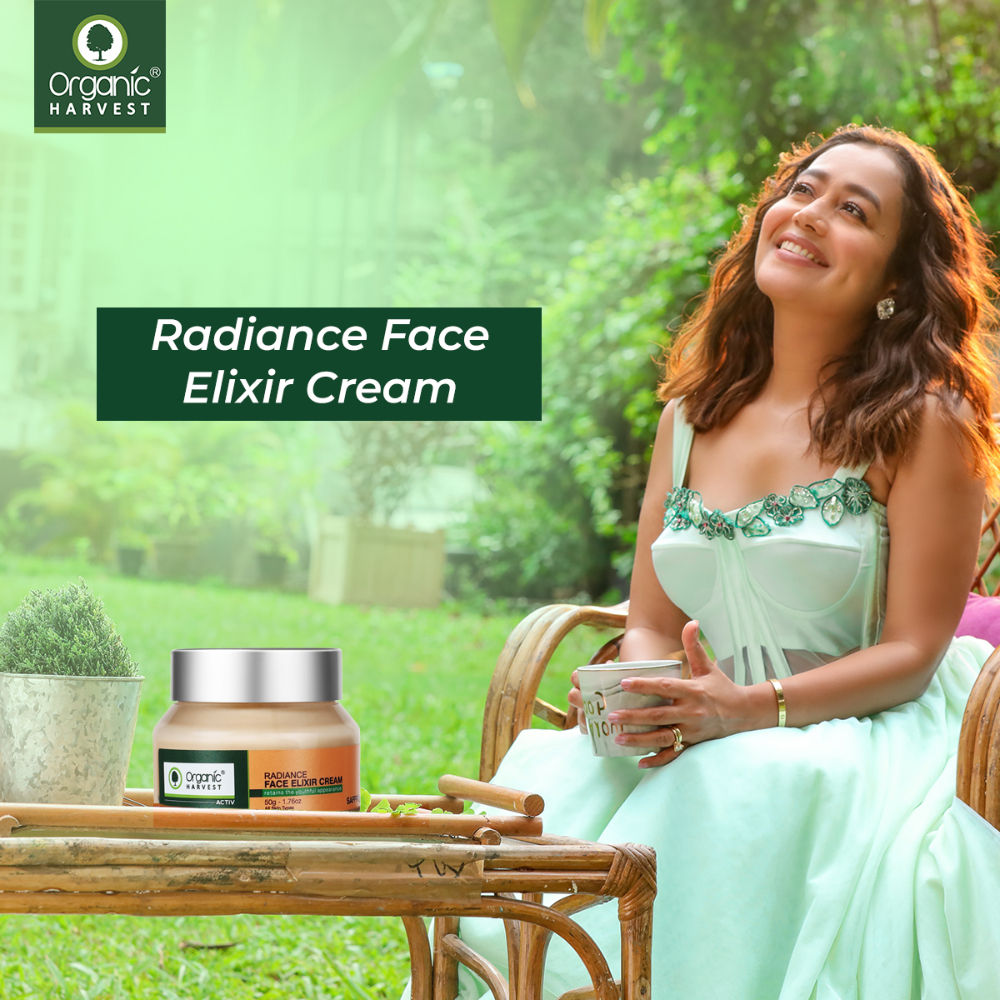 Organic Harvest Activ Saffron Radiance Face Elixir Cream - 50 gms