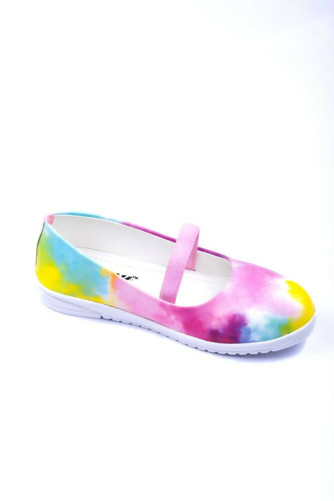 Tiny Bugs Girls Prited Flat Causal Wear Ballerinas - Multi Color