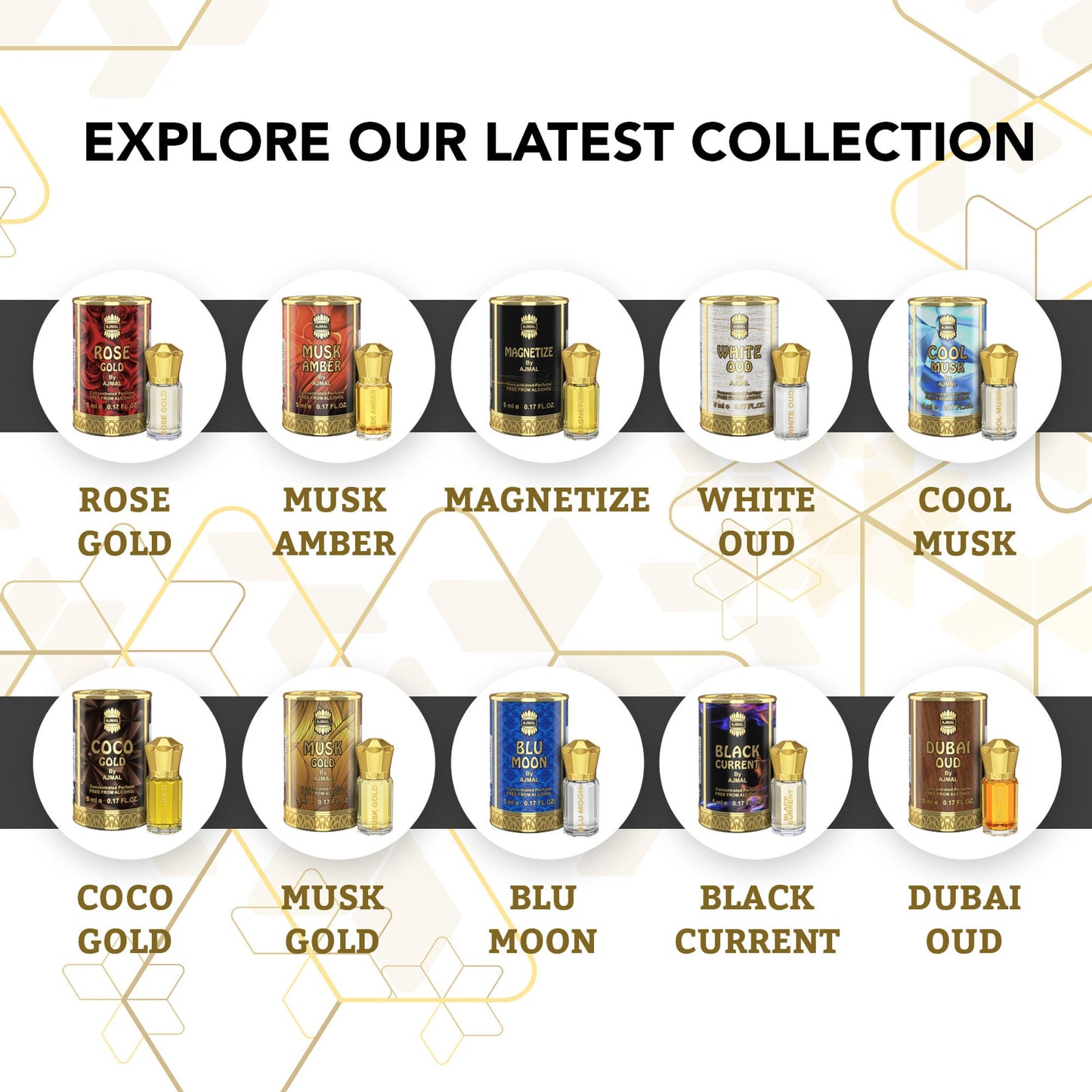 Ajmal India Magnetize Attar Concentrated Perfume For Him