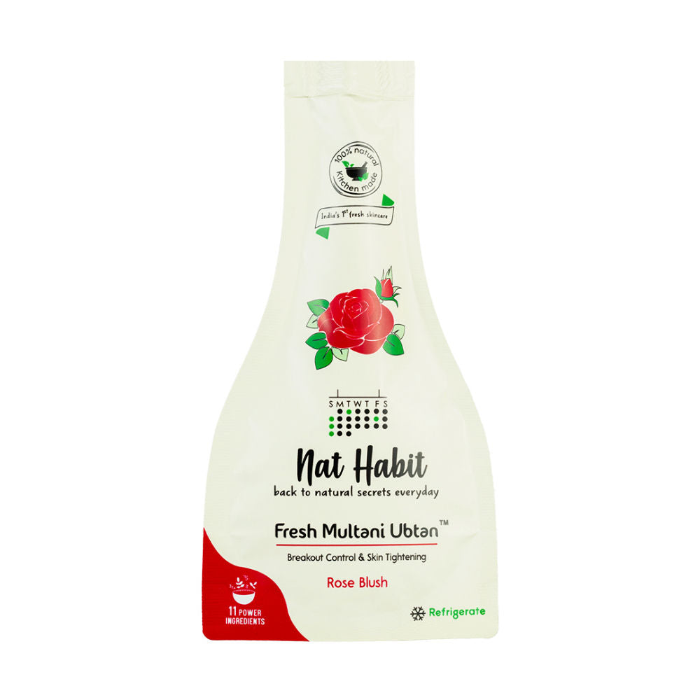 Nat Habit Rose Blush Multani Ubtan