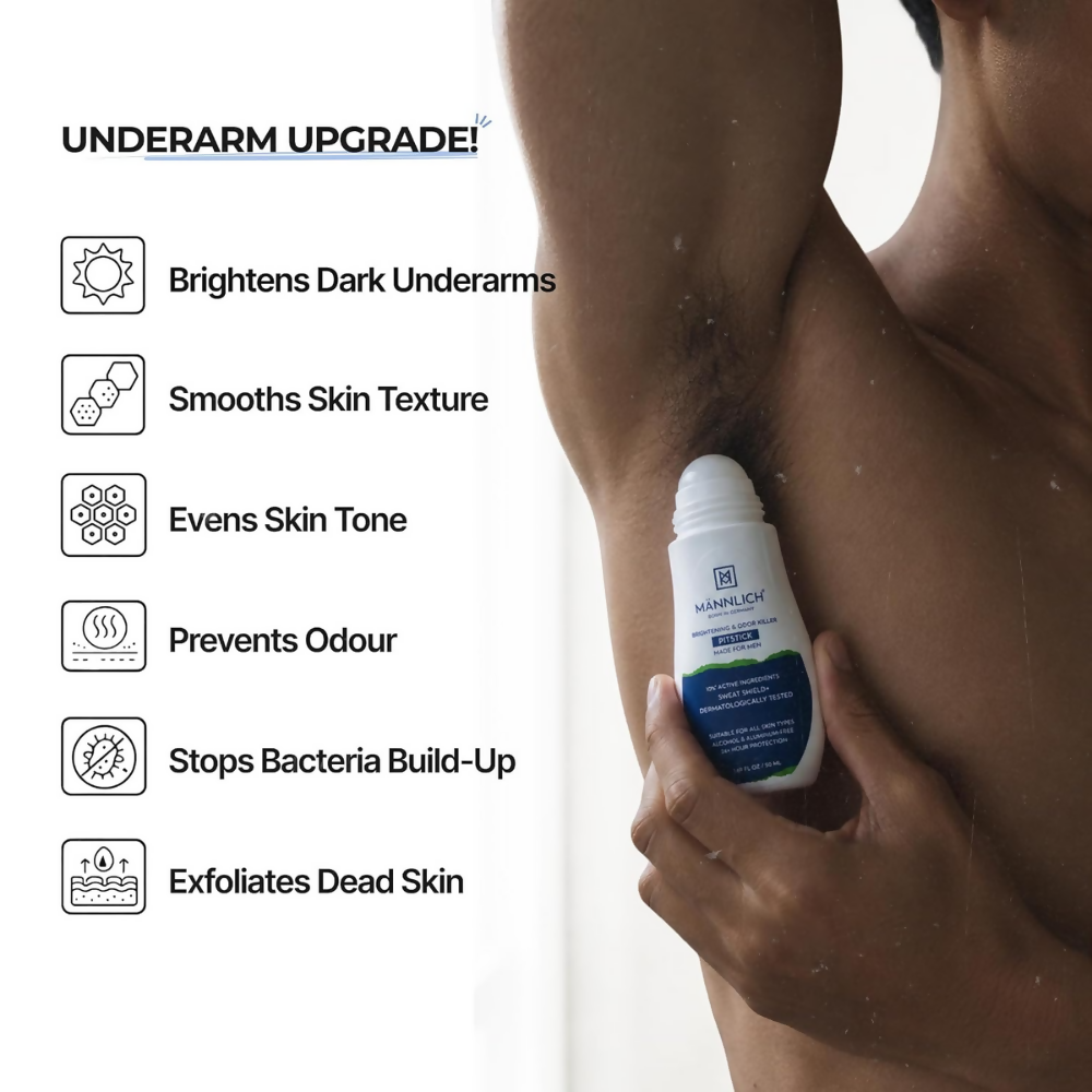 Mannlich Underarm Roll-On for Men