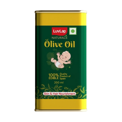 LuvLap Naturals Baby Body Massage Olive Oil for New Born