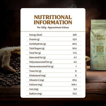 Cothas Coffee Deccan Bold Espresso Roasted Coffee Beans