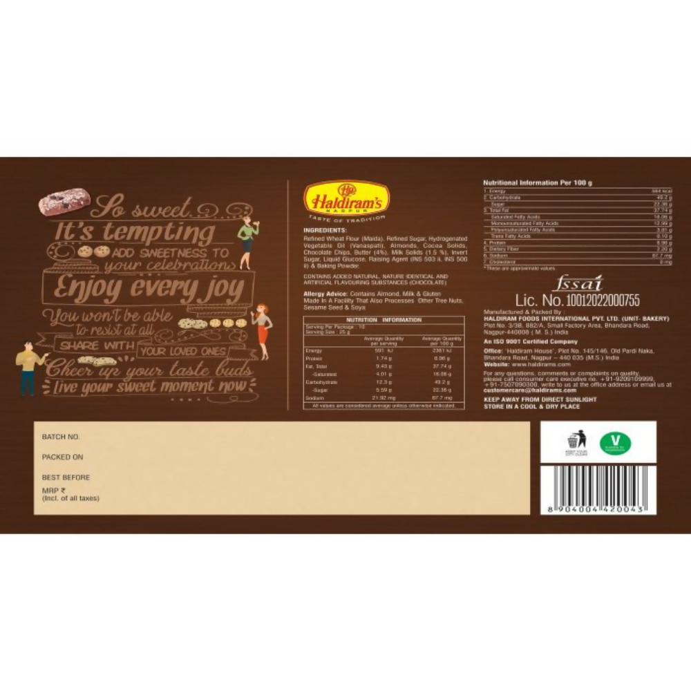 Haldiram's Chocolate Chip Cookies