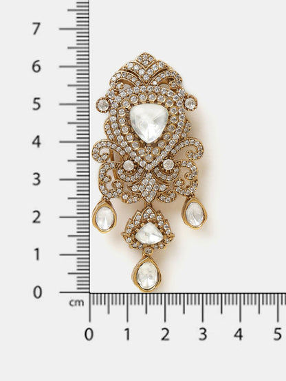 Ruby Raang Shahi Knot Pin