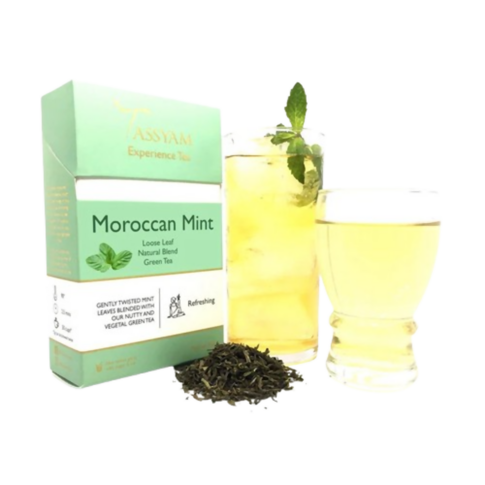 Tassyam Organics Moroccan Mint Green Tea