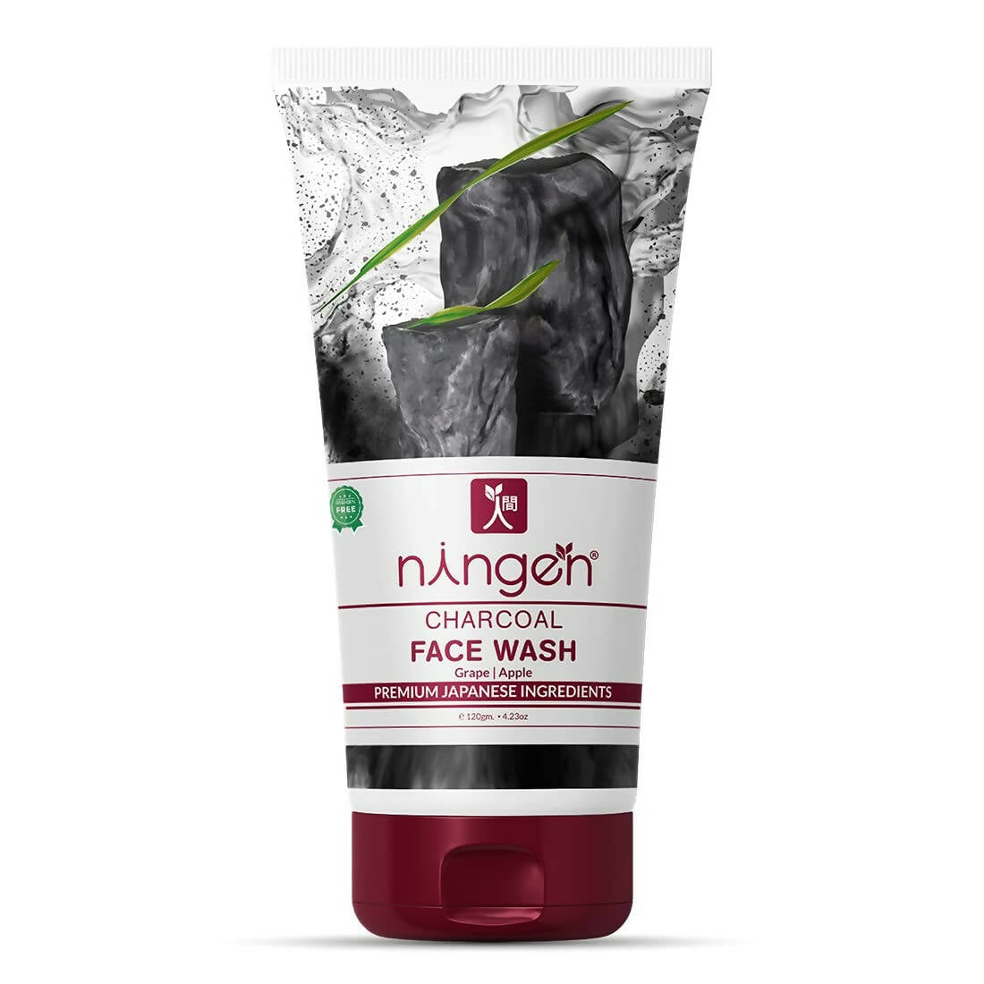 Ningen Charcoal Face Wash