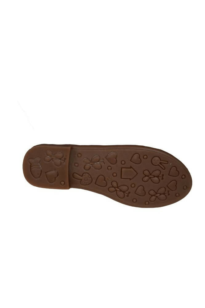 Tiny Bugs Girls Anckle Lenght Boots -Maroon