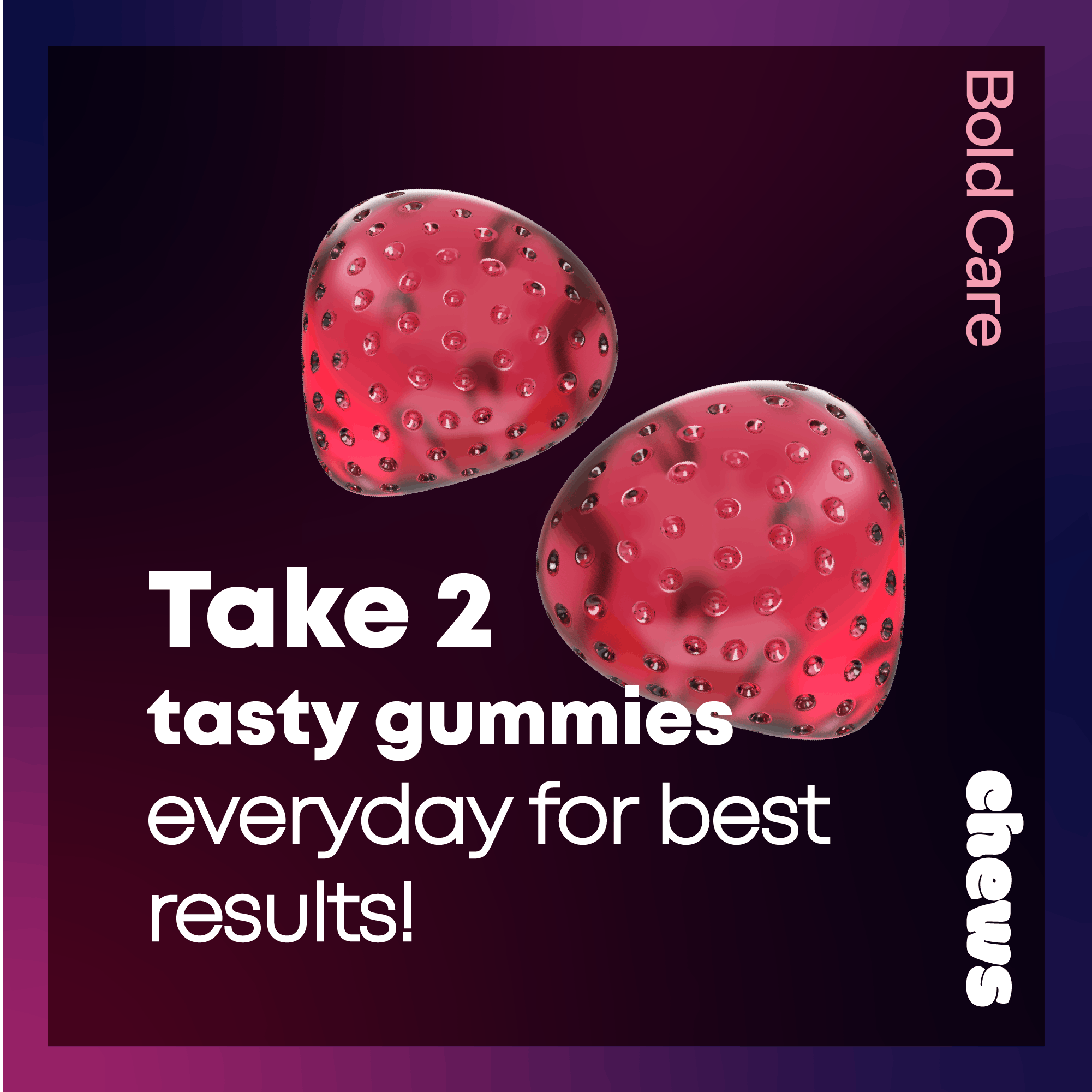 Bold Care Love Better Pure Ashwagandha Gummies - 60 Gummies