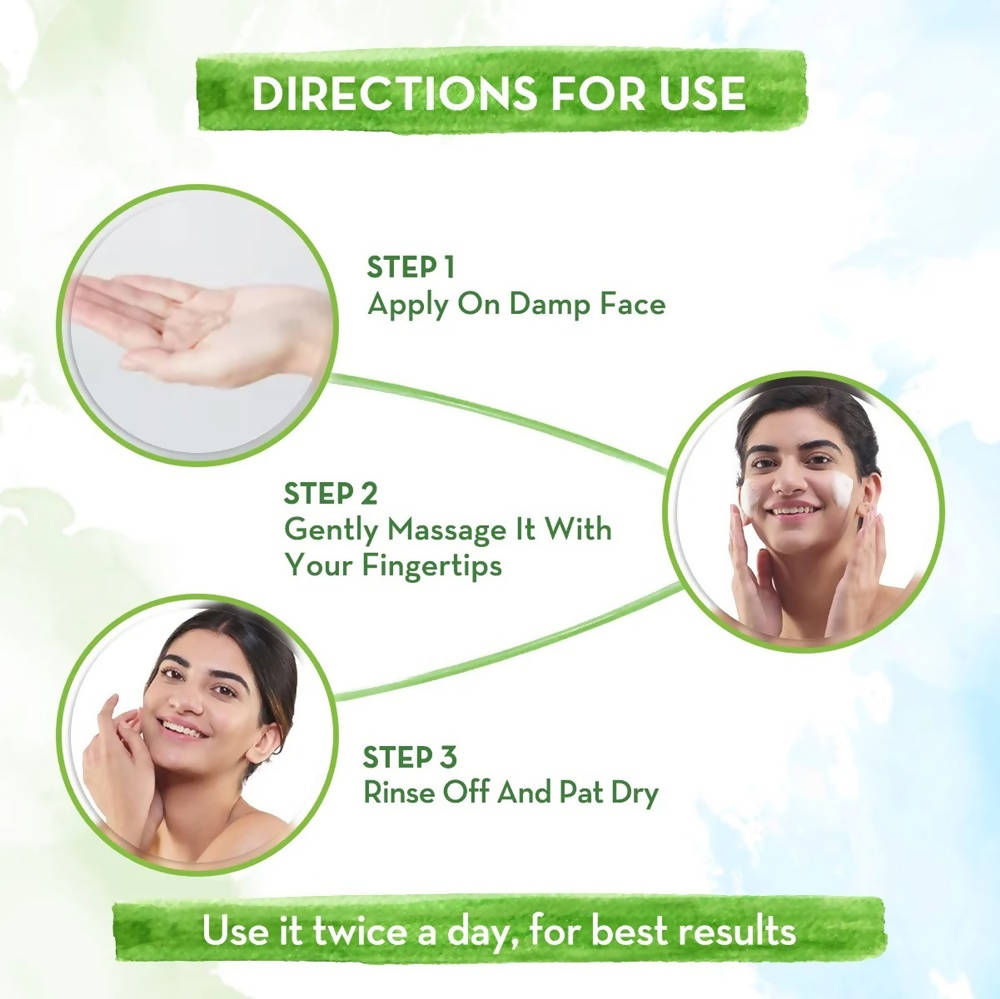 Mamaearth Rice Face Wash With Rice Water & Niacinamide - 100  ml