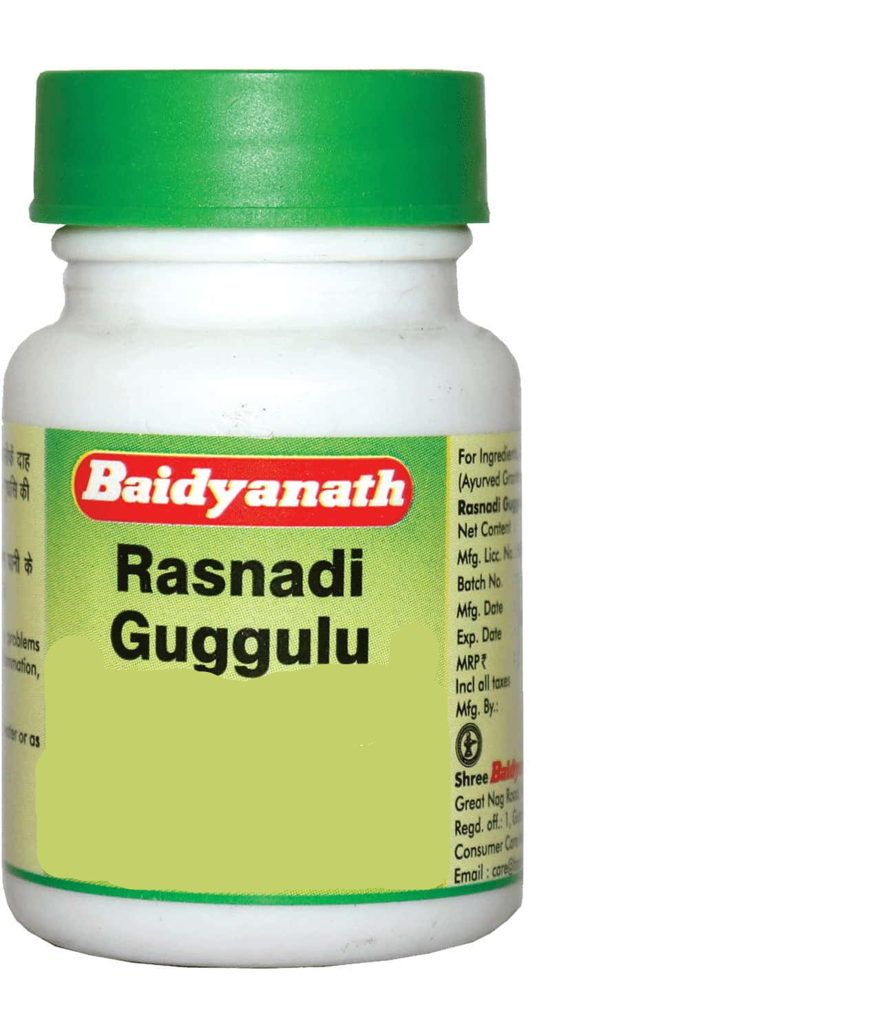 Baidyanath (Nagpur) Rasnadi Guggulu Tablet - 80 Tabs
