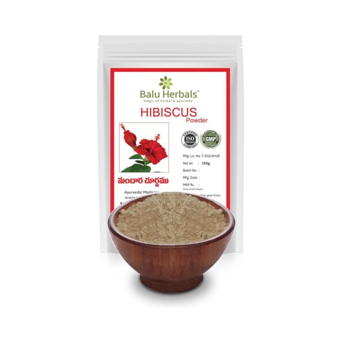 Balu Herbals Hibiscus Powder - 100gms