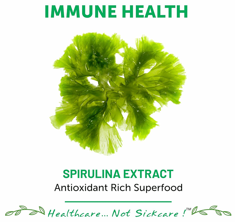 Bliss Welness Immunity & Wellness Spirulina Veg Tablet
