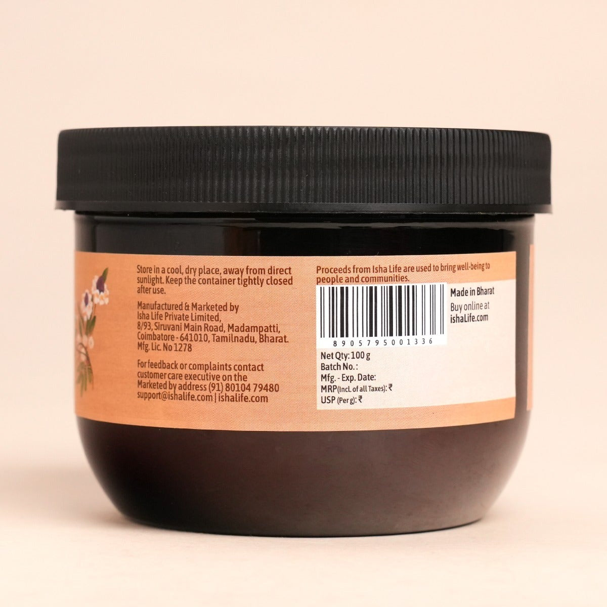 Isha Life Kesh Jyoti Herbal Hair Wash Powder