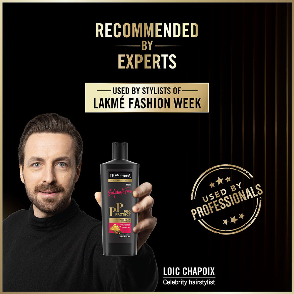 TRESemme Pro Protect Sulphate Free Shampoo With Moroccan Argan Oil