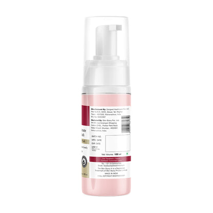 The Skin Story Beetroot Glow Foaming Face Wash For Dark Spots Anti-Aging Cleanses