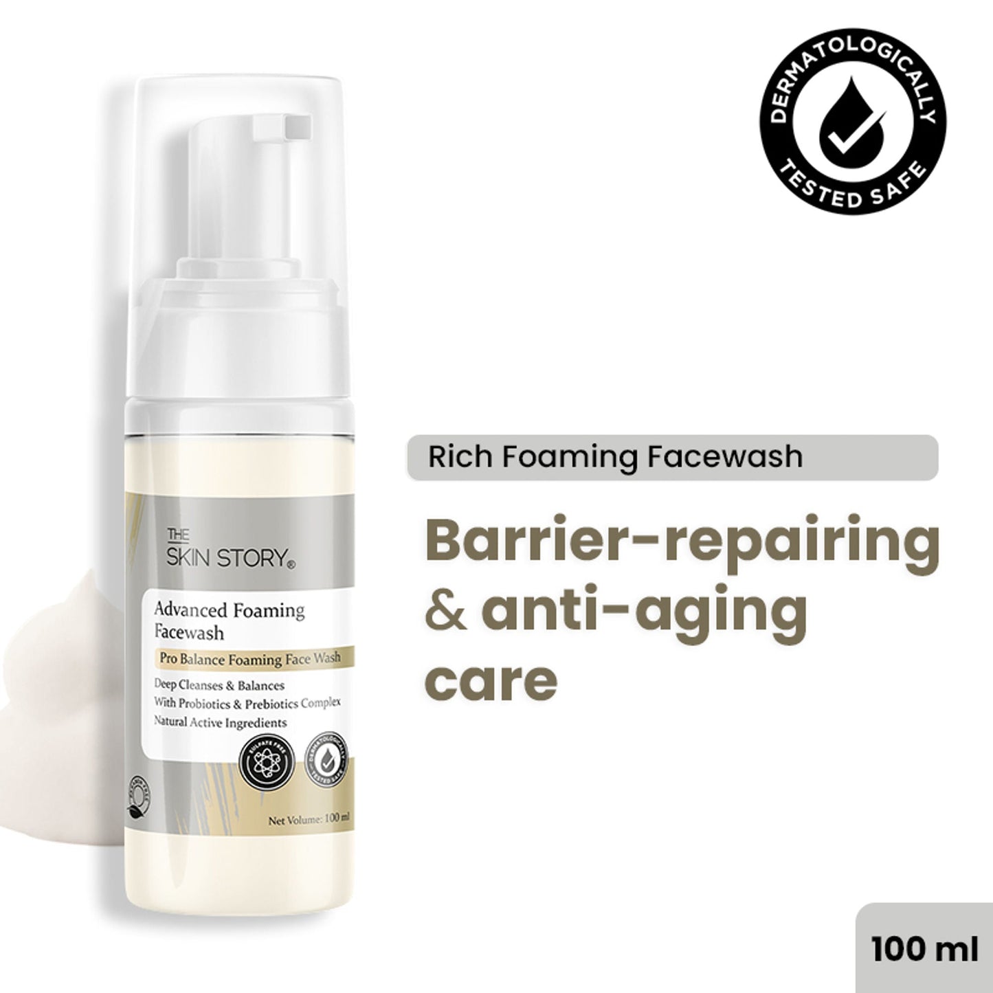 The Skin Story Sulphate Free Foaming Face Wash