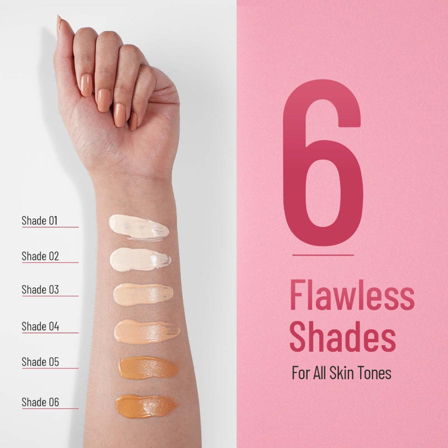 Swiss Beauty Shiny Pearl Water Drop Blemish Balm BB Foundation - 04