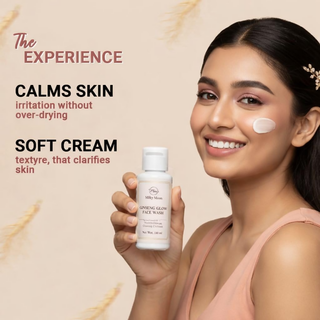 Milky Moon Ginseng Glow Face Wash